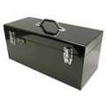 Homak Flat Top Tool Box, Metal, Black, 20 in W BK00120920